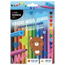kredki-olowkowe-jumbo-misie-12-kolorow-kidea