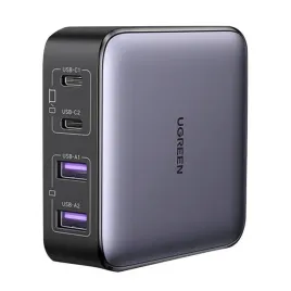 ladowarka-sieciowa-ugreen-cd327-nexode-65w-2x-usb-c-2x-usb-a-szara