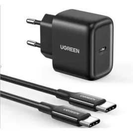 ladowarka-sieciowa-ugreen-50581b-25w-usb-c-pd-3-0-kabel-usb-c-2m-czarna