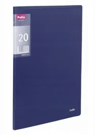 teczka-a4-z-20-koszulkami-clear-book-prazki-patio-niebieska