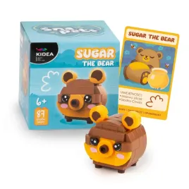 klocki-snapets-mis-sugar-brazowy-kidea