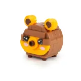 klocki-snapets-mis-sugar-brazowy-kidea