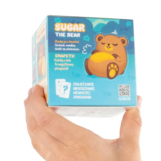 klocki-snapets-mis-sugar-brazowy-kidea