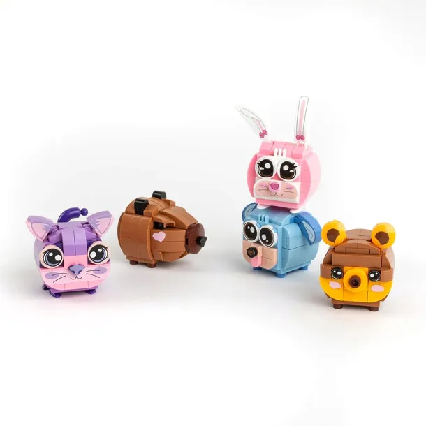 klocki-snapets-mis-sugar-brazowy-kidea