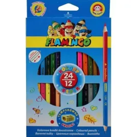 kredki-olowkowe-dwustronne-trojkatne-12-24-kolory-flamingo
