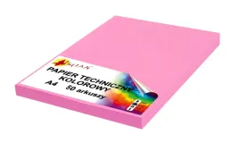 papier-techniczny-a4-140g-rozowy-landrynkowy-50-arkuszy