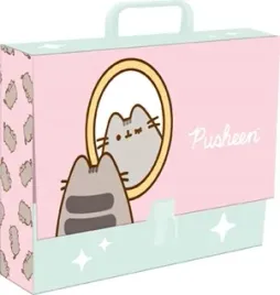 teczka-z-raczka-a4-9cm-pusheen-pink-majewski