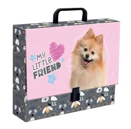 teczka-z-raczka-a4-9cm-sweet-pomeranian-my-little-friend-majewski