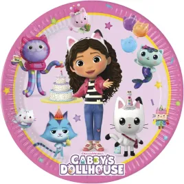 talerze-papierowe-koci-domek-gabi-23cm-8-szt