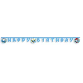 baner-urodzinowy-papierowy-smerfy-2-m-1-szt