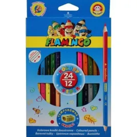 kredki-olowkowe-dwustronne-trojkatne-12-24-kolory-flamingo