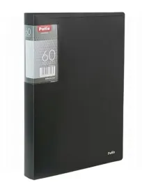 teczka-a4-z-60-koszulkami-clear-book-prazki-patio-czarna