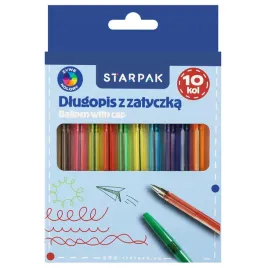 dlugopis-z-zatyczka-10-kolorow-starpak