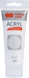 farba-akrylowa-75ml-satynowe-srebro-metalik-happy-color