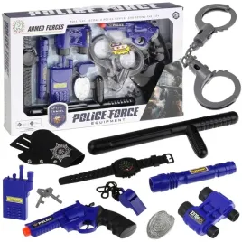 zestaw-stroj-policyjny-policjant-pistolet-kajdanki-krotkofalowka-zegarek