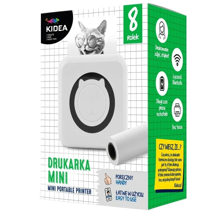 drukarka-termiczna-mini-biala-kidea