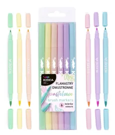 flamastry-dwustronne-pastelowe-brush-6-kolorow-kidea