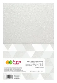 pianka-happy-color-brokatowa-20x30-cm-5-ark-biala