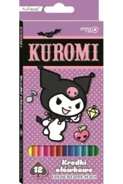 kredki-olowkowe-trojkatne-12-kolorow-kuromi-majewski