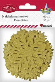 naklejki-papierowe-sniezynka-zlota-8cm-24-szt-titanum