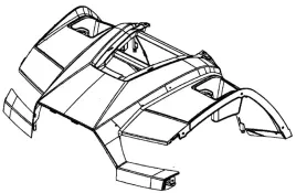 blotnik-przedni-lakierowany-mxu-700-czarny-matowy