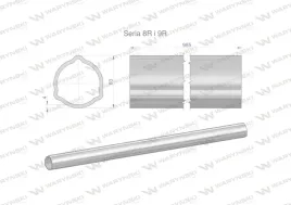 rura-zewnetrzna-seria-8r-i-9r-do-walu-1110-przegubowo-teleskopowego-63x4mm