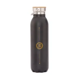 butelka-termiczna-bodhi-600-ml-stal-nierdzewna-wzor-om-matowa-czern