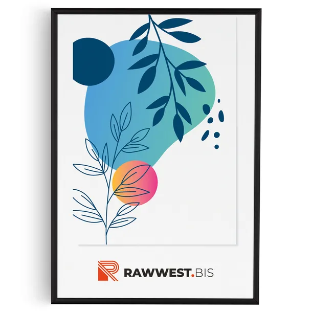 RAMKA Na Zdjęcia ALUMINIOWA 70x100cm B1 CZARNA Rama Na Zdjęcie 100x70 Plexi