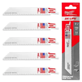 milwaukee-brzeszczot-do-pily-szablastej-do-metalu-thin-kerf-150mm-14t-5szt
