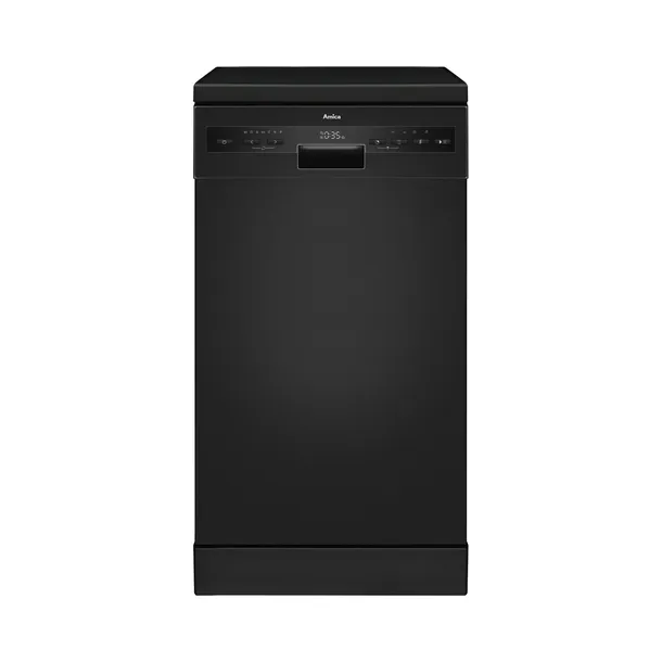 Zmywarka wolnostojąca Amica DFM46C8EOiBH 45cm 10kpl 8programów Czarna