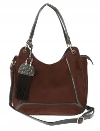 torebka-damska-zamszowa-worek-shopper-listonoszka-do-reki-mc869-czekoladowa