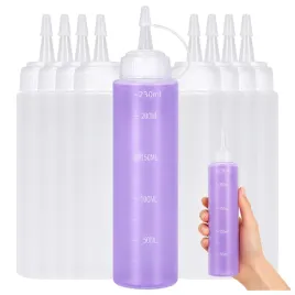 10x-butelka-plastikowa-pe-pp-230ml-z-kapturkiem-dozownik-plynow-magazynowa