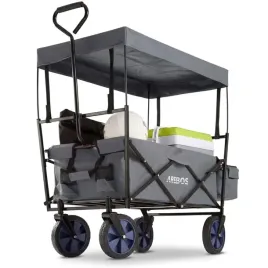 wozek-transportowy-skladany-117-x-55-x-125-cm-szary-arebos-do-70kg-opis