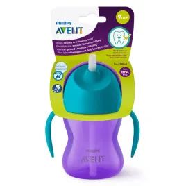 kubek-niekapek-philips-avent-ze-slomka-200-ml-silikonowy-fioletowo-niebiesk