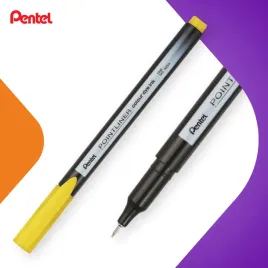 cienkopis-pentel-poinliner-colour-s40-zolty