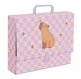 teczka-z-raczka-a4-xl-9-cm-chill-capybara
