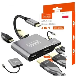 adapter-hub-przejsciowka-usb-c-4w1-2x-hdmi-4k-usb-3-0-zenwire-byl-2309