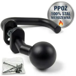 klamka-ze-stali-nierdzewnej-inox-ppoz-czarna-klamko-galka-ruchoma-trwala