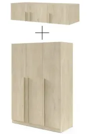 szafa-z-nadstawka-150-cm-duza-z-drazkami-i-szufladami-braga-02-dab-cremona
