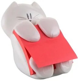 podajnik-na-karteczki-samoprzylepne-kotek-post-it-z-karteczkami