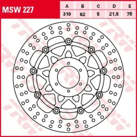 trw-zf-tarcza-hamulcowa-przod-honda-cbr-900rr-fireblade-98-99-310x62x5mm