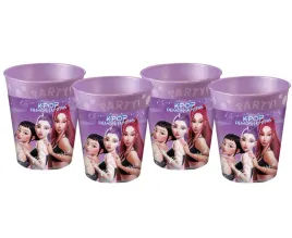kubeczki-wielokrotnego-uzytku-k-pop-demon-hunters-250-ml-4-szt