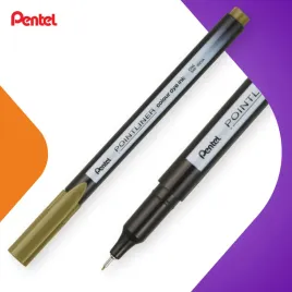 cienkopis-pentel-poinliner-colour-s40-zloto-brazowy