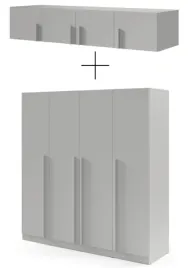 szafa-z-nadstawka-200-cm-duza-z-drazkami-i-szufladami-braga-01-szary