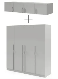 szafa-z-nadstawka-200-cm-duza-z-polkami-i-drazkami-braga-01-szary