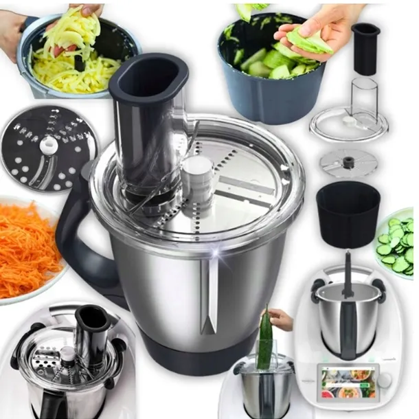 KRAJALNICA SZATKOWNICA DO WARZYW OWOCÓW THERMOMIX TM5 TM6 TARCZA TNĄCA
