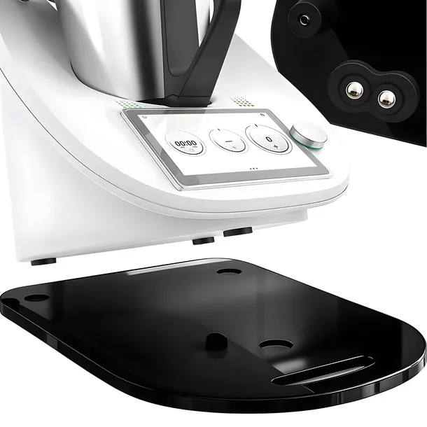 PODSTAWKA POD THERMOMIX TM5 TM6 DESKA PRZESUWNA OBROTOWA PODKŁADKA KÓŁKA