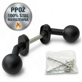 klamka-ze-stali-nierdzewnej-inox-ppoz-galko-galka-czarna-ultra-wytrzymalosc