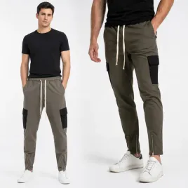 spodnie-meskie-cargo-bawelniane-z-zamkami-bojowki-miejskie-khaki-m