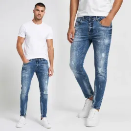 jeansy-meskie-skinny-fit-przecierane-spodnie-jeansowe-niebieskie-w30-l32